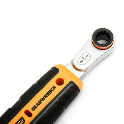 PRE-ORDER - Gearwrench 1/2" x 5/8" Lineman 2-in-1 Insulated Ratcheting Box Wrench - GWULRW1258