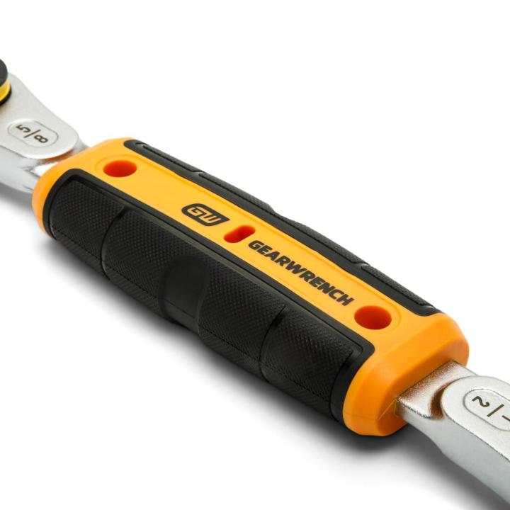 PRE-ORDER - Gearwrench 1/2" x 5/8" Lineman 2-in-1 Insulated Ratcheting Box Wrench - GWULRW1258
