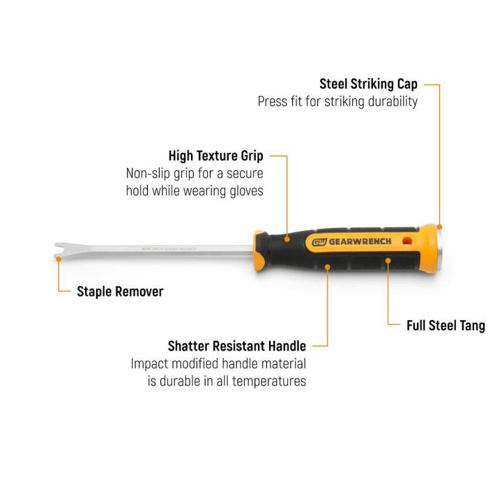 PRE-ORDER - Gearwrench Lineman Staple Remover - GWSDSRU