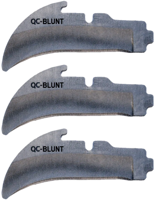 PRE-ORDER Madi Lockback Quick-Change 3pc Lineman Blunted Blade Pack - LB-QC3PK-3B