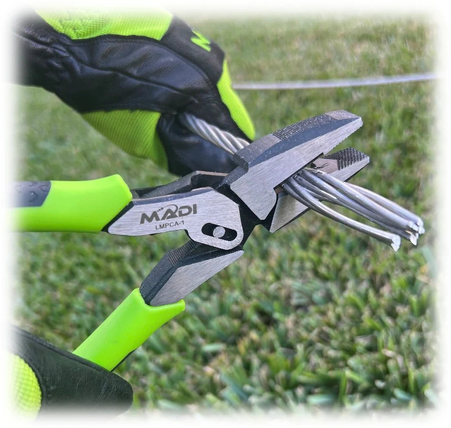 PRE-ORDER Madi 9" Compound Action Lineman Pliers - LMPCA-1