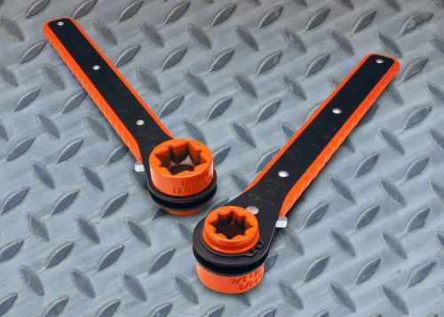 Lowell Limited Edition Quad Ratcheting Wrench - 21-8D4T1-LRWB