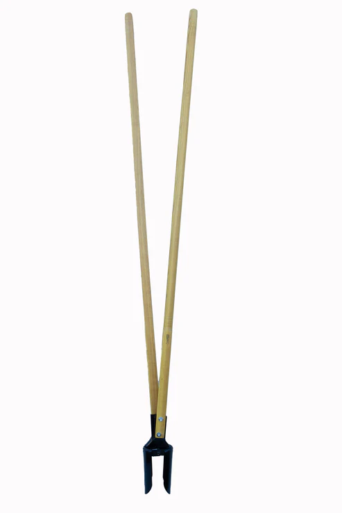 OshKosh 10' Shovel Solid Handle Post Hole Digger - 2051-10