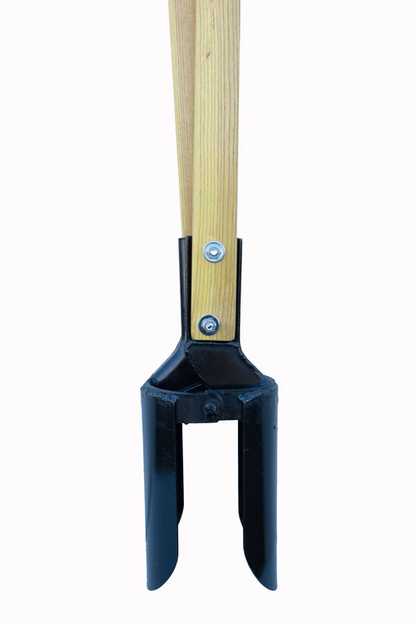 OshKosh 10' Shovel Solid Handle Post Hole Digger - 2051-10