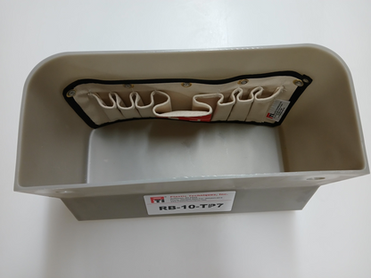 Plastic Technique Tool Tray W/Tool Organizer & Bucket Hooks - RB-10-TP7