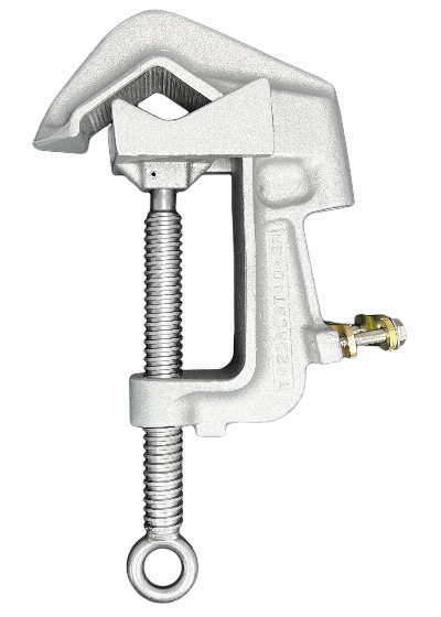 Travis Pattern 2.5" Aluminum Serrated C Clamp - TP25ACBT10-SR