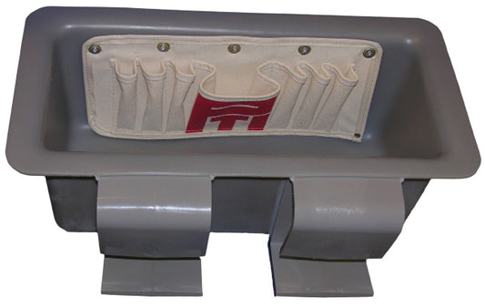 Plastic Technique Outside Mount Bucket Truck Tool Tray W/Tool Organizer - 1TB