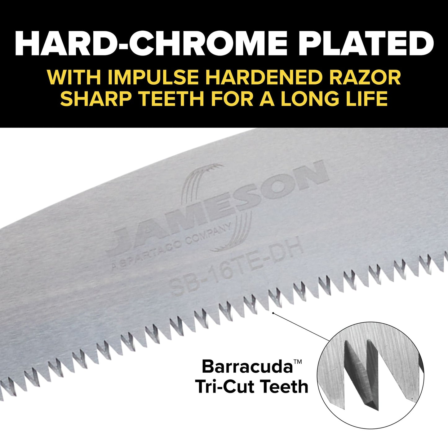 Jameson Barracuda Saw Blade Tri-Cut Pruning Blade SB-16TE-DH
