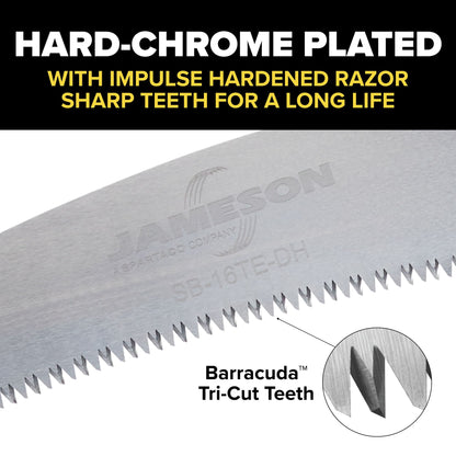 Jameson Barracuda Saw Blade Tri-Cut Pruning Blade SB-16TE-DH