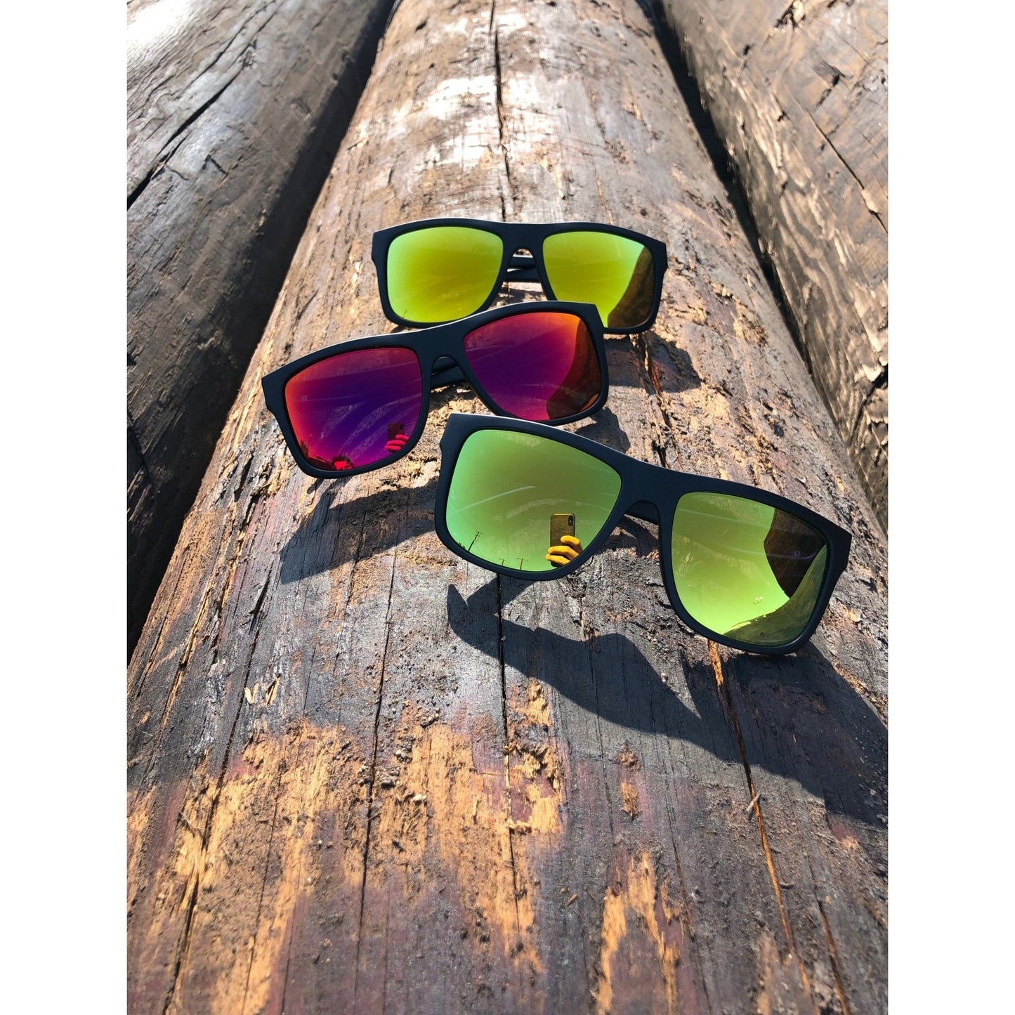 A Phase Z87+ Matte Black - Mirrored Color Lens Options - eyewear-J.L. Matthews Co., Inc.