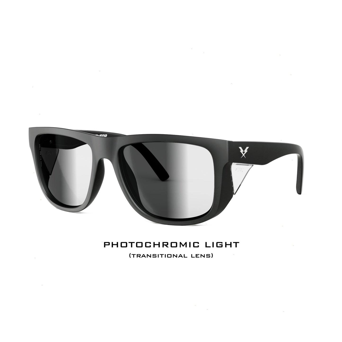 A Phase Z87+ Matte Black Photochromic - eyewear-J.L. Matthews Co., Inc.