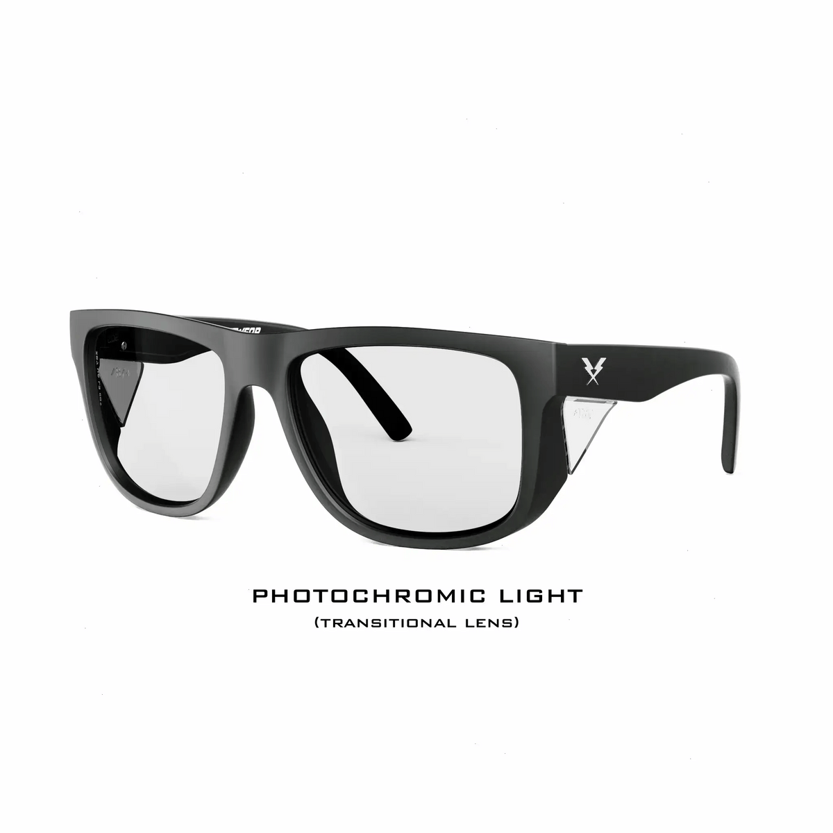 A Phase Z87+ Matte Black Photochromic Eyewear