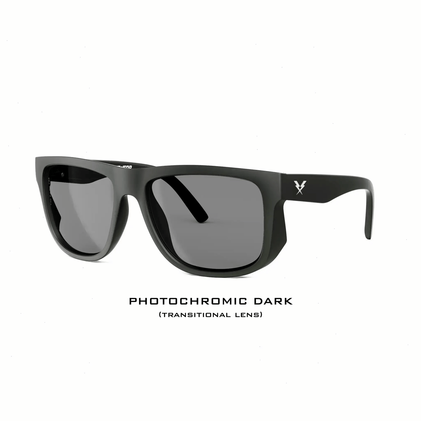 A Phase Z87 Matte Black Photochromic - eyewear-J.L. Matthews Co., Inc.