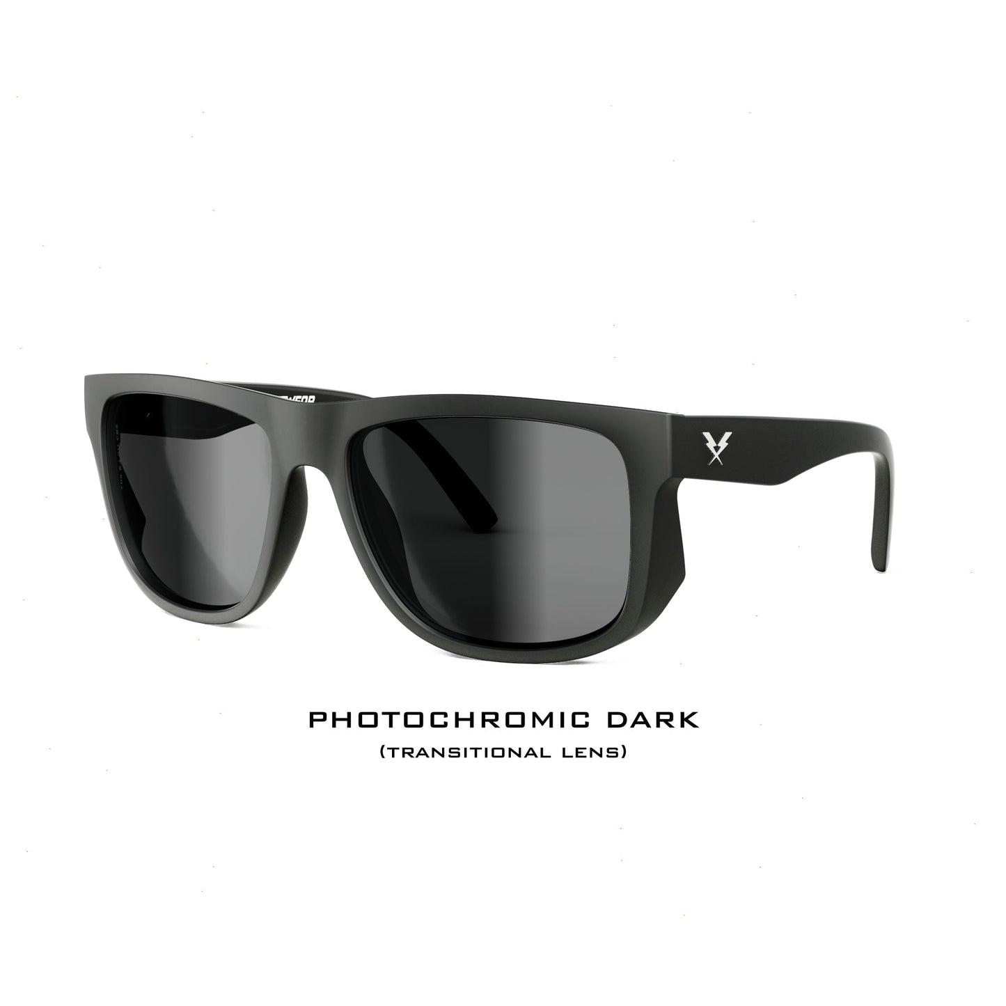 A Phase Z87 Matte Black Photochromic - eyewear-J.L. Matthews Co., Inc.