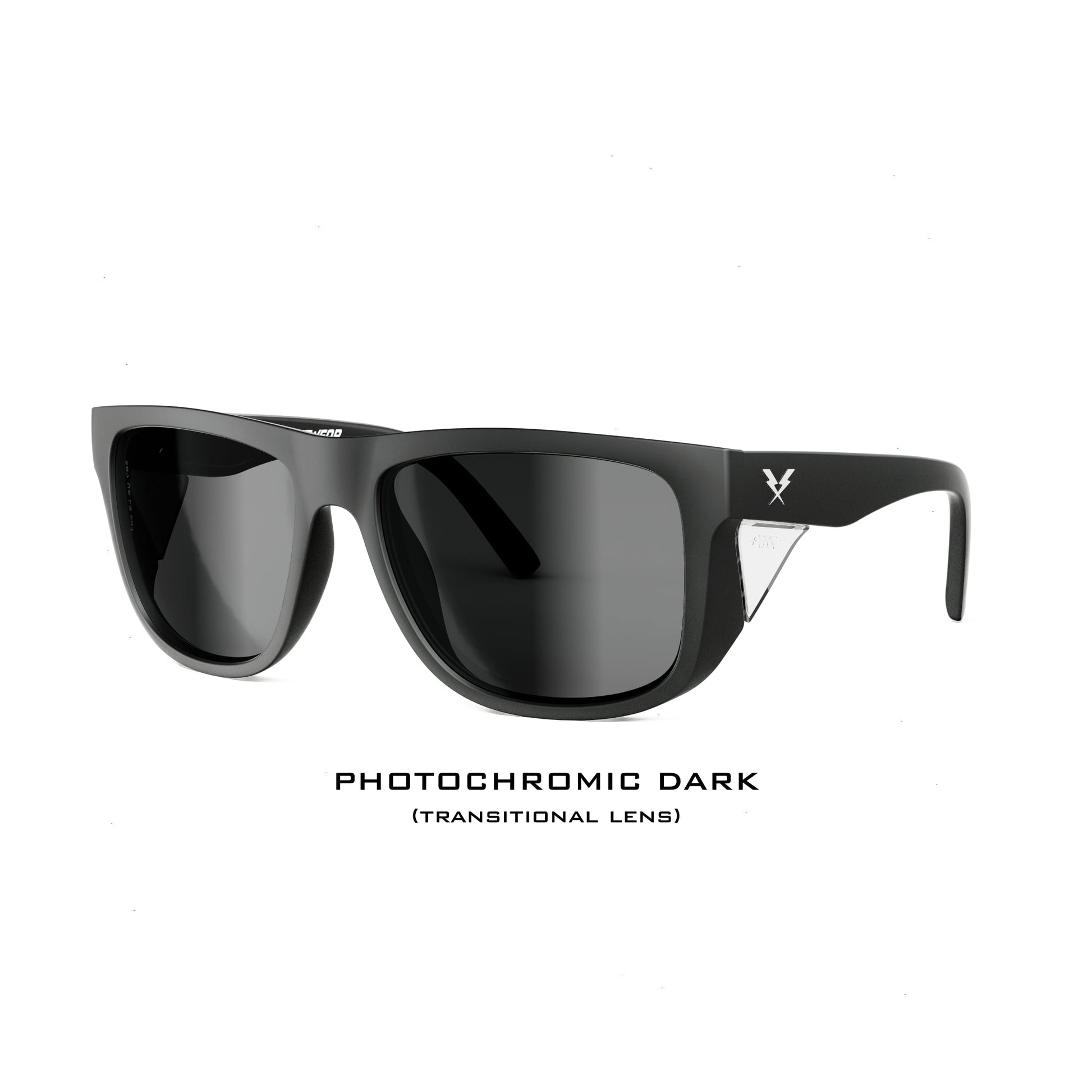 A Phase Z87+ Matte Black Photochromic - eyewear-J.L. Matthews Co., Inc.