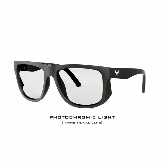 A Phase Z87 Matte Black Photochromic - eyewear-J.L. Matthews Co., Inc.
