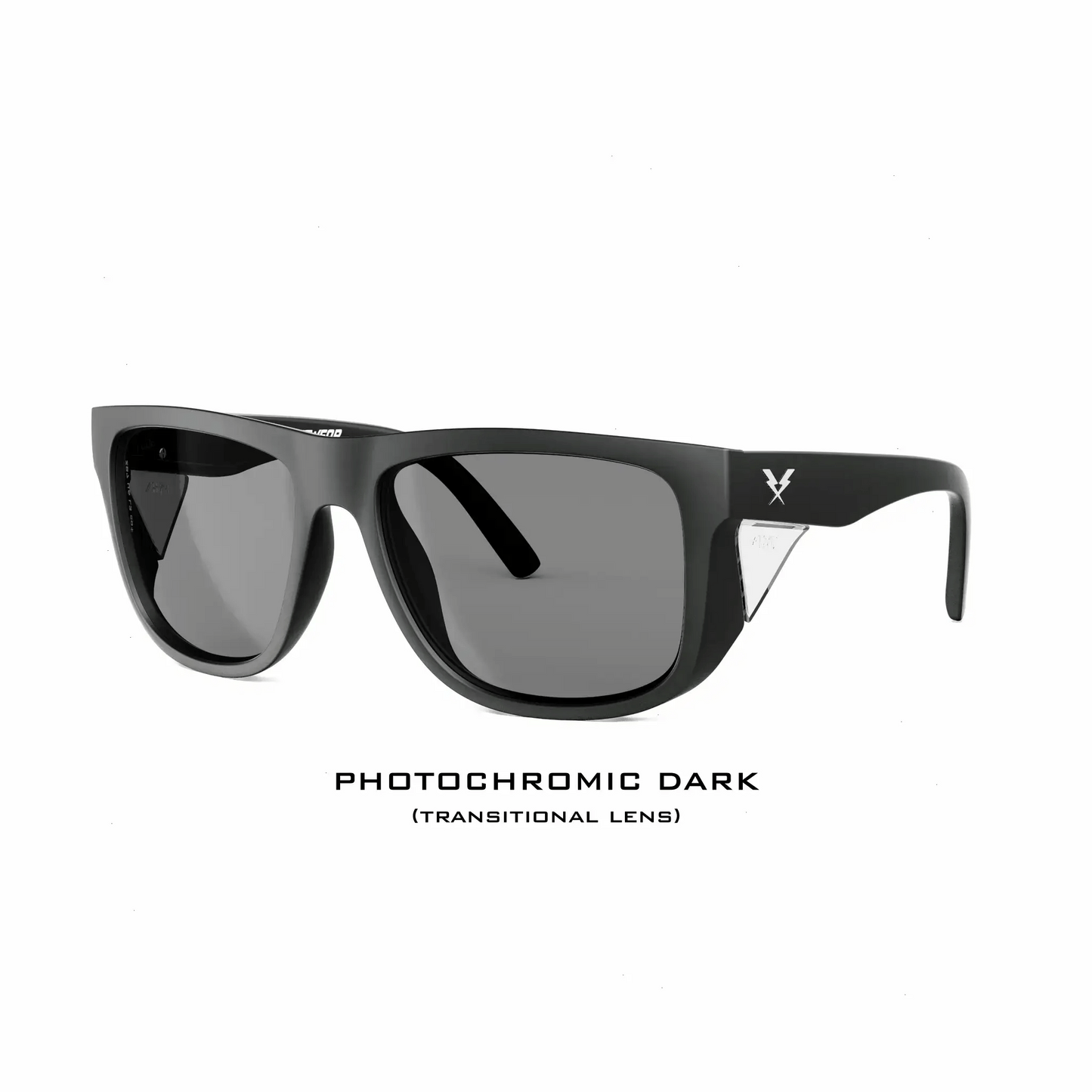 A Phase Z87+ Matte Black Photochromic - eyewear-J.L. Matthews Co., Inc.