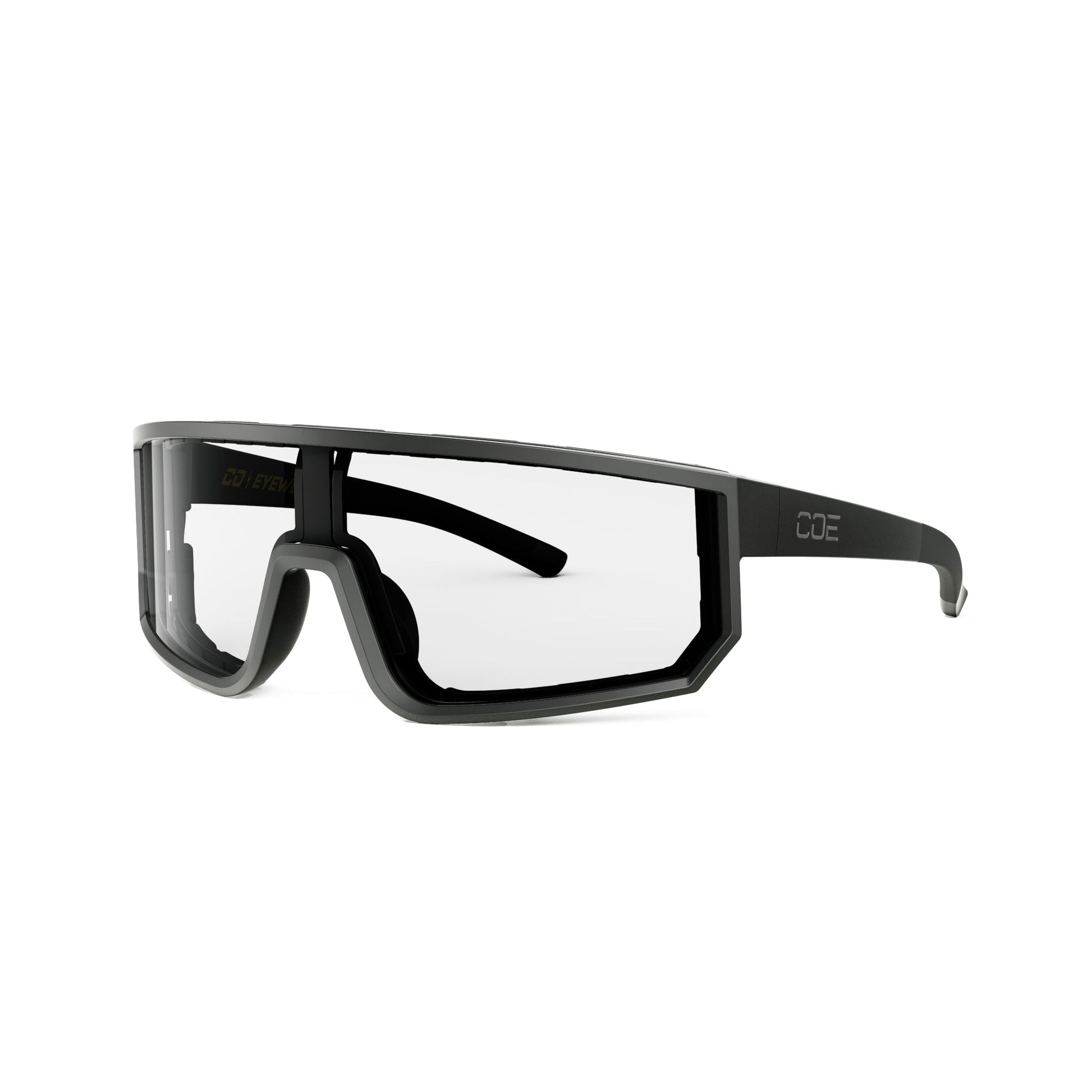 Co Eyewear Aero Z87+ Protective Sunglasses-Matte Black Clear