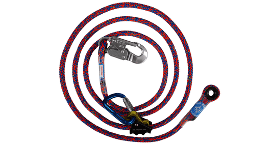 All Gear Positioning Lanyard With Bazooka Rope Grab - AGPL1610BOY - RG - J.L. Matthews Co., Inc.