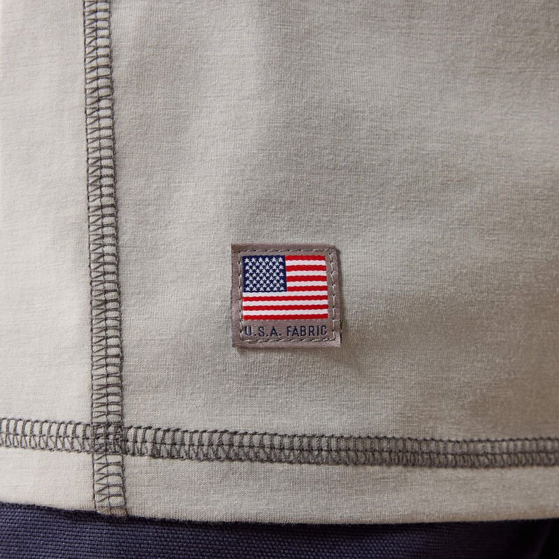 FR Combat Stretch Patriot 1/4 Zip Work Shirt