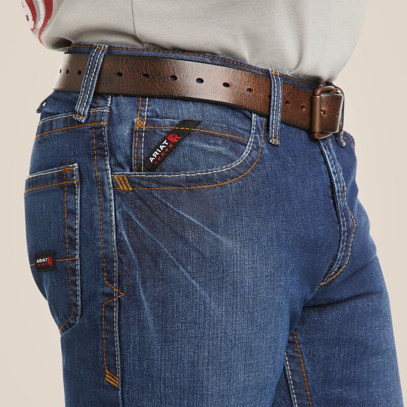 Ariat Jeans FR M4 Relaxed Basic Boot Cut Style Pant - 10012552 - J.L. Matthews Co., Inc.