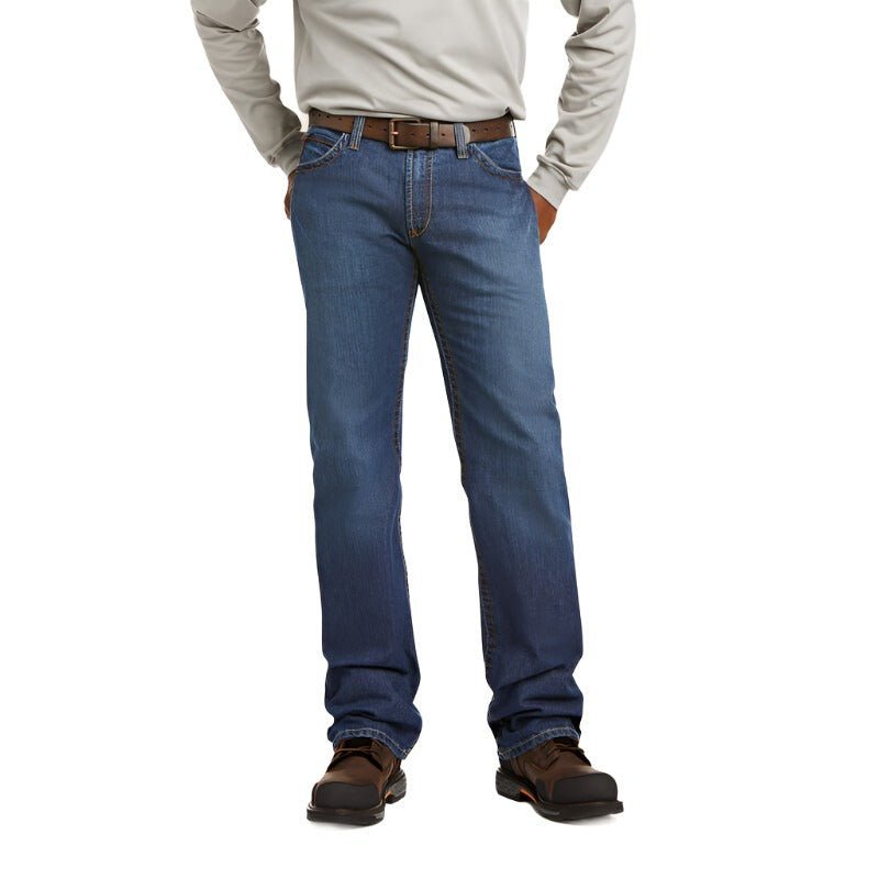 Ariat Jeans FR M4 Relaxed Basic Boot Cut Style Pant - 10012552 - J.L. Matthews Co., Inc.