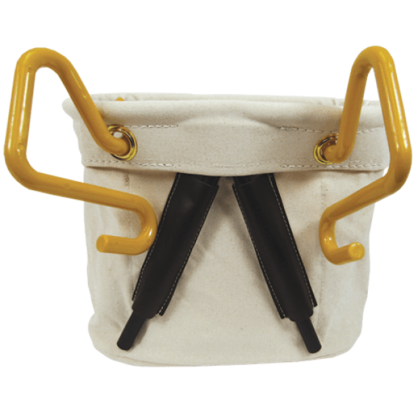 Bashlin Aerial Oval Bucket Linemen Tools Bag - Back