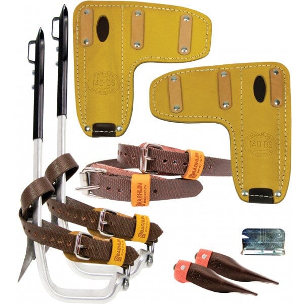 Bashlin Aluminum Pole Climbers - BD14B - 5N