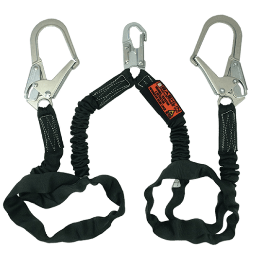 Bashlin Arc Flash 6' FR Twin Leg Lanyard - 2828 - 6HL - J.L. Matthews Co., Inc.