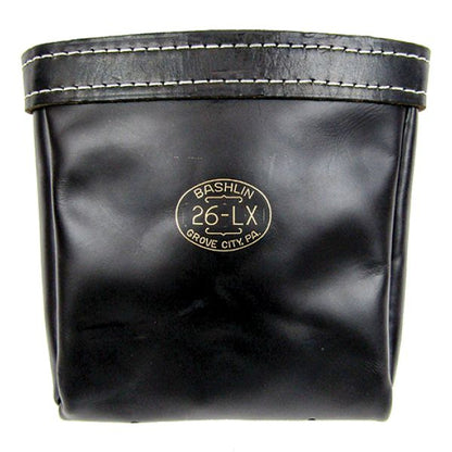 Bashlin Black Leather Bolt and Nut Bag Lineman Ditty Bag - 26LX - J.L. Matthews Co., Inc.