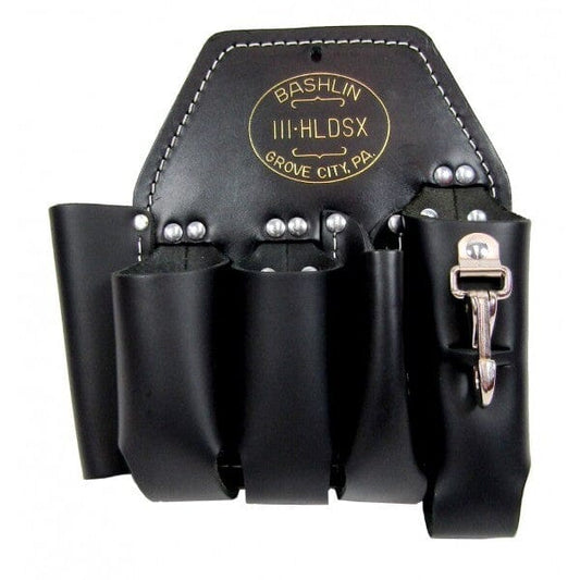 Bashlin Black Maverick Holster Linemans 5 Pocket Tool Pouch - 111HLDSX - J.L. Matthews Co., Inc.