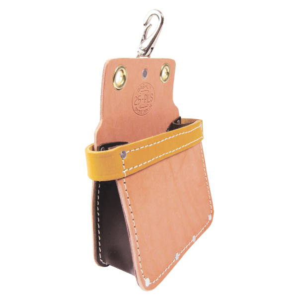 Bashlin Leather Bolt & Nut Bag W/Reinforced Top - 25PLS - Bags