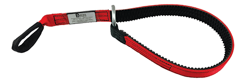 Bashlin Rubber Belt Grip Steel O - Ring Pole Sling - 2011SE 