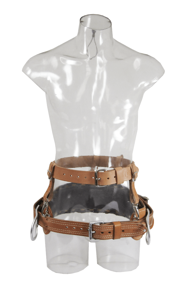 Bashlin Supporter 'Gut' Strap Leather Support Belt - 81
