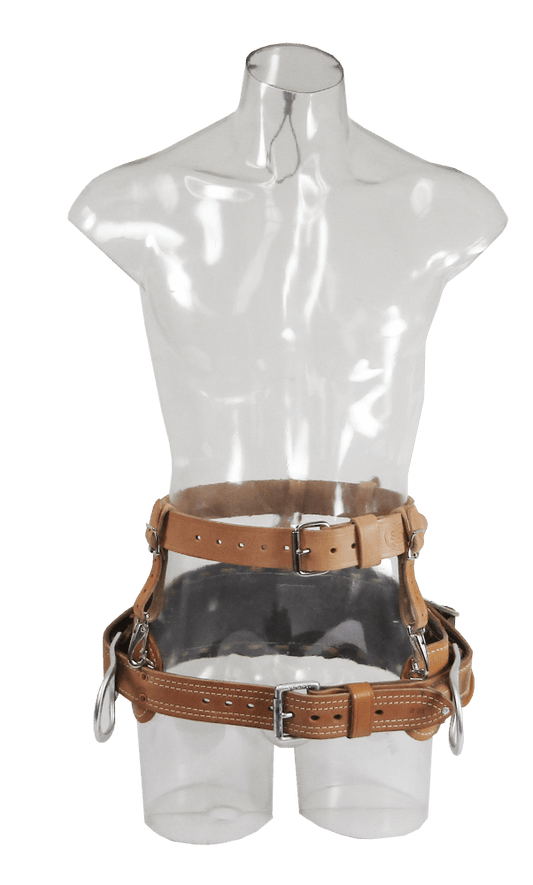 Bashlin Supporter 'Gut' Strap Leather Support Belt - 81