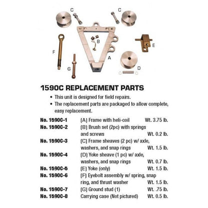 Bashlin Traveling Ground and Replacement Parts
