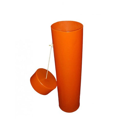 Plastic Technique Orange Blanket Canister