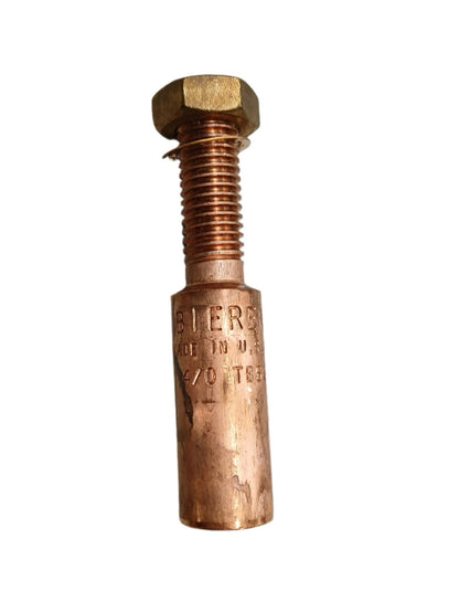 Bierer Copper Unshrouded Threaded Grounding Ferrule