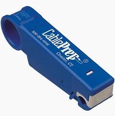 CablePrep Drop Cable Blue Stripping Tool - CPT-1100 - Coaxial Cable-J.L. Matthews Co., Inc.