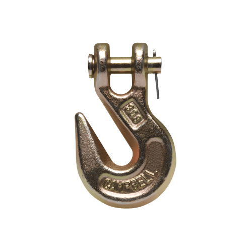 Campbell 3/8" Clevis Grab Hook Chromate Chain Hook - T9503515