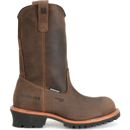 Well X Men’s 12” Waterproof Comp Toe Ranch Wellington Logger,