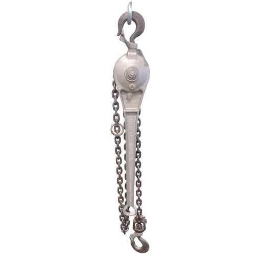 Chance Ratchet Link Chain Hoist 3/4 Ton Pulleys - C309 - 0438