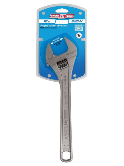 Channellock Linemen Adjustable Wide Jaw Wrench