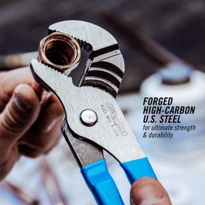 CHANNELLOCK BLUE® grips 