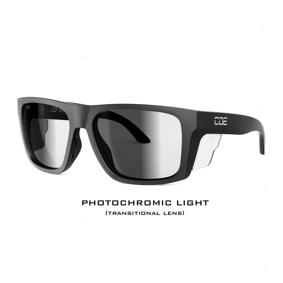 Co Eyewear Outrigger Z87+ Matte Black Protective Glasses - eyewear-J.L. Matthews Co., Inc.