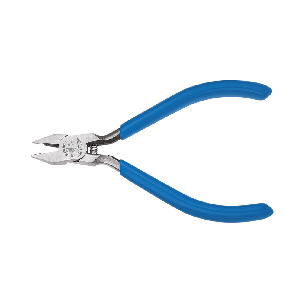 Klein Diagonal Cutting Pliers, Electronics Nickel Ribbon Wire Cutter, 4-Inch - D230-4C