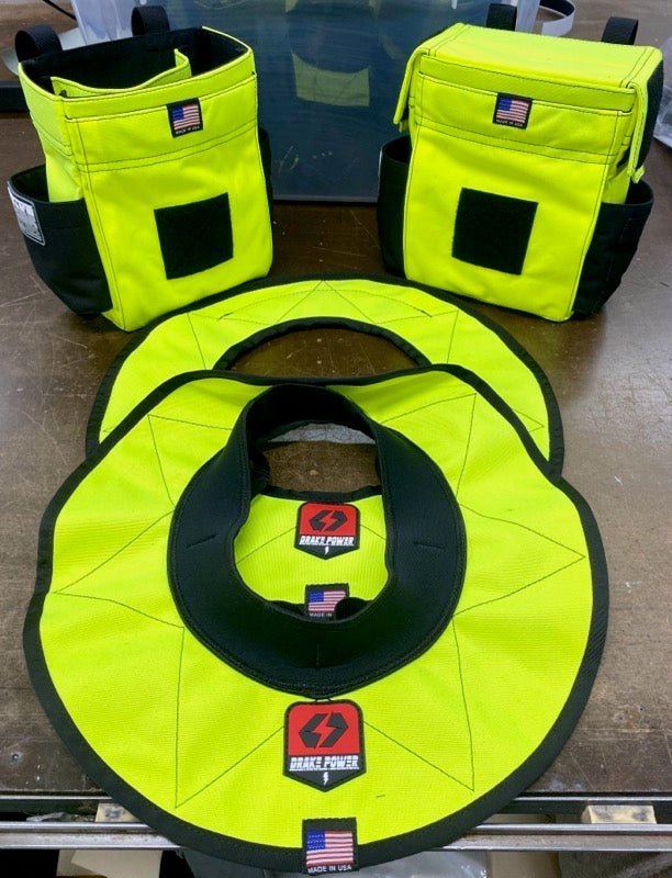 Drake Power Ditty Bag Durable Condura Nut & Bolt Bag Yellow