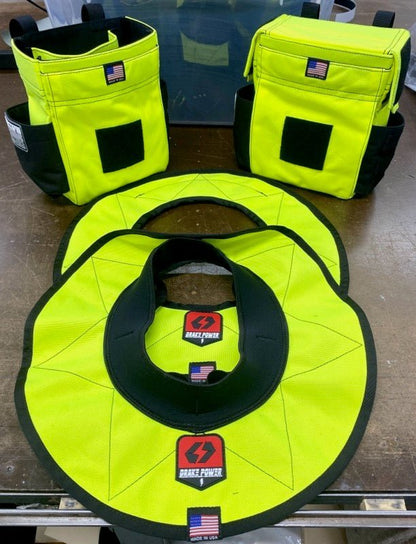Drake Power Ditty Bag Durable Condura Nut & Bolt Bag Yellow