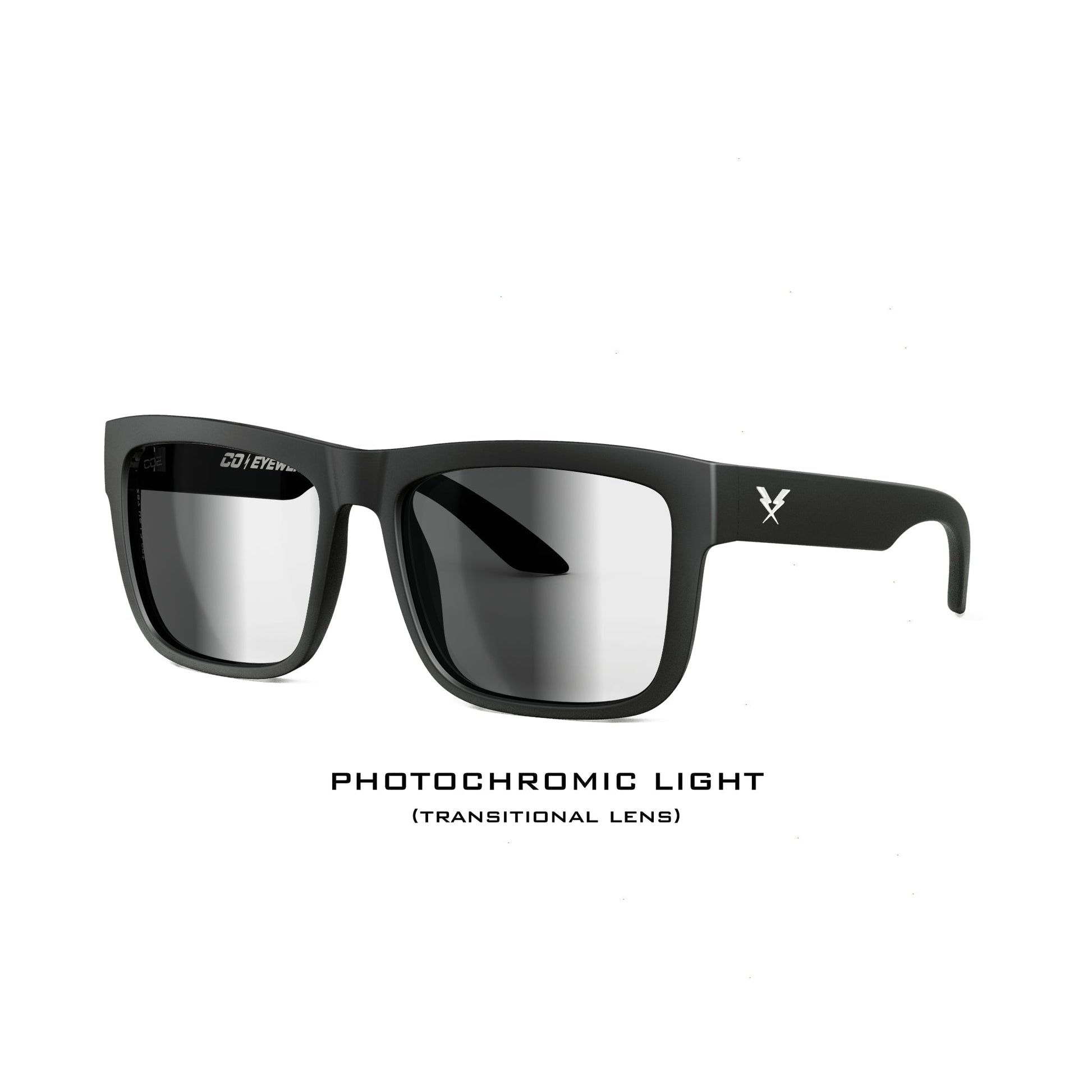 Drifter Z87 Matte Black Photochromic Goggles