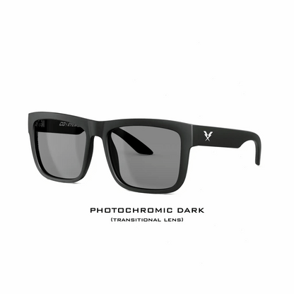 Co Eyewear Drifter Z87 Matte Black Photochromic Sunglasses